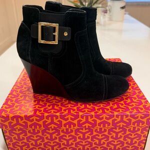 Tory Burch
Black Wedge Ankle Boots